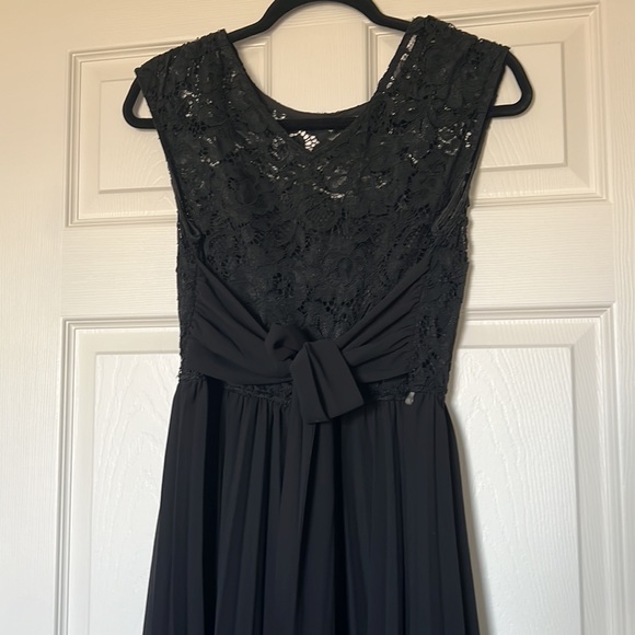 NWT Jolie Moi Lace Bodice Pleated Dress - Picture 6 of 12